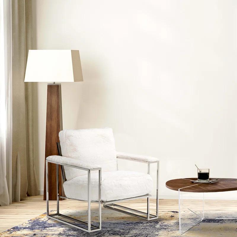 Astro Faux-Fur Accent Chair