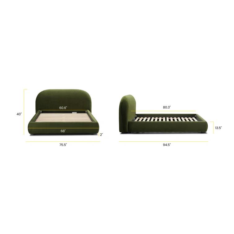 AllModern Sadarius Upholstered Bed