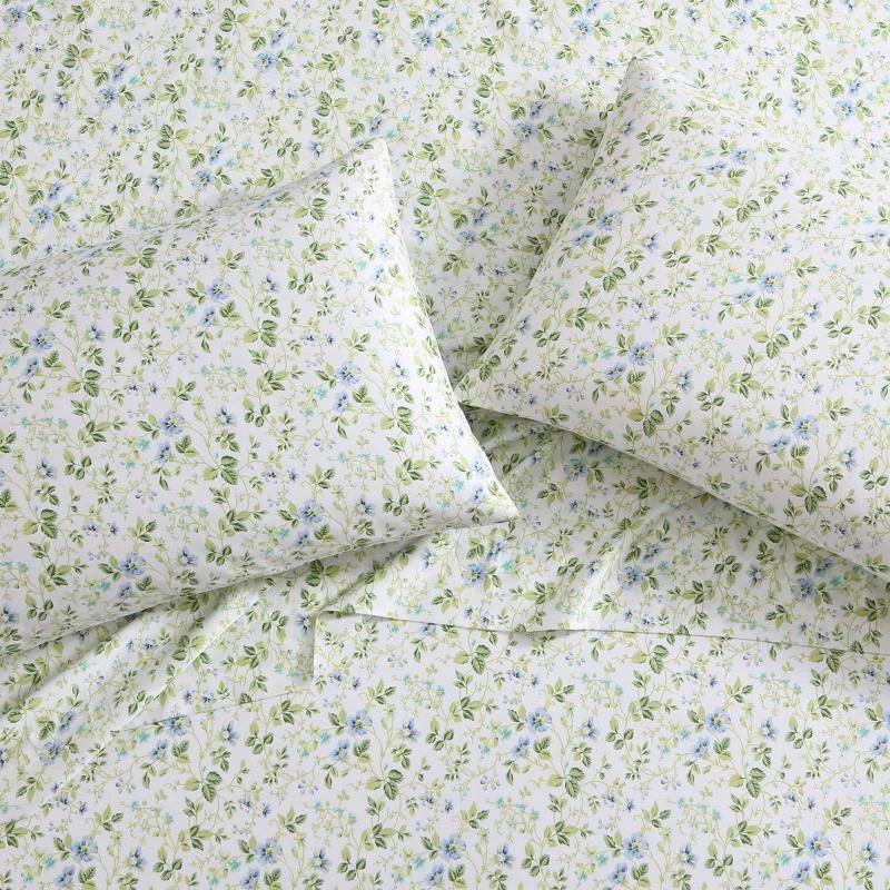 Laura Ashley Laura Ashley Sateen Cotton Printed Sheet Sets