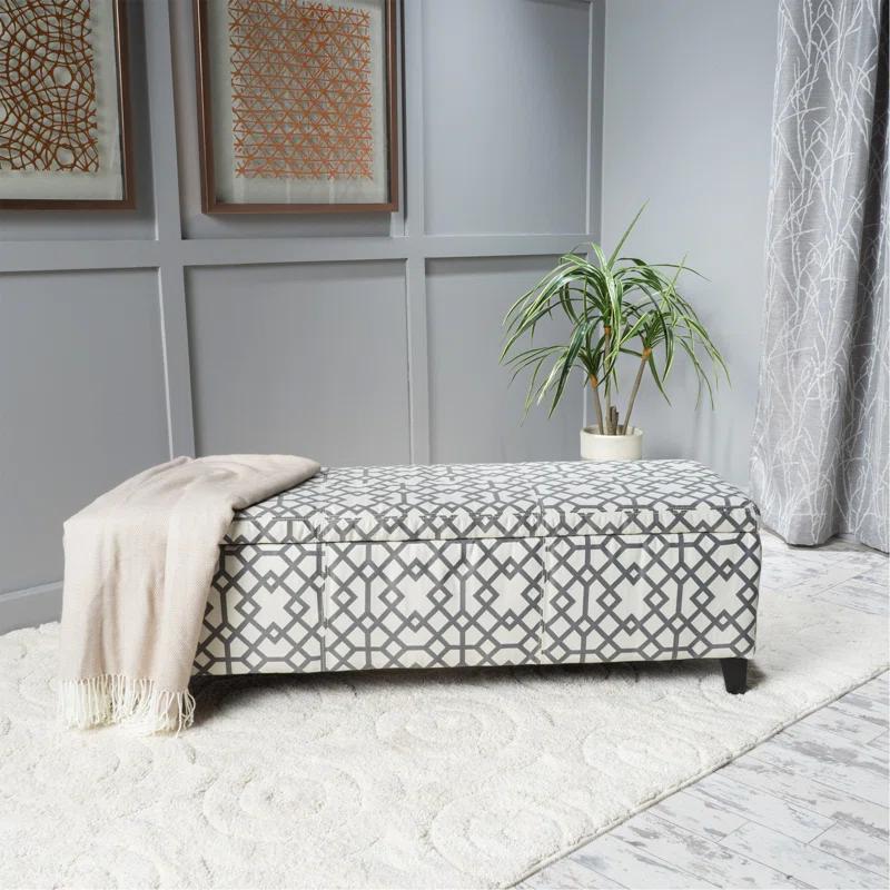 George Oliver Charming Ottoman with Versatile Functions and Stylish Appeal