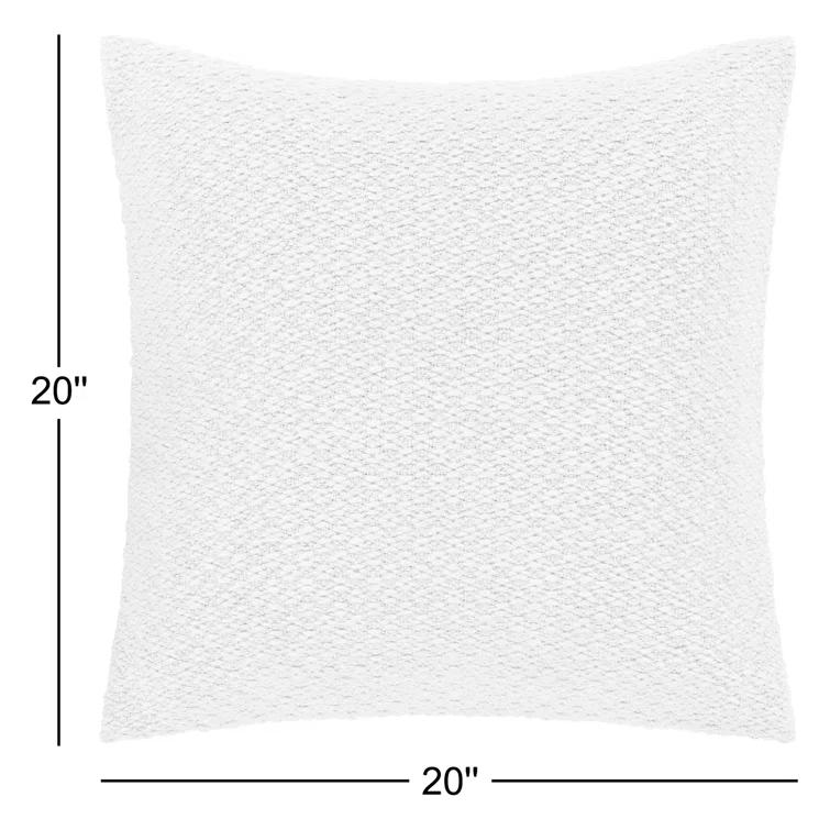 Hemlen Textured Wool Throw Pillow