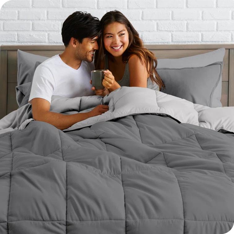 Bare Home 1800 Premium Microfiber Reversible Bed-In-A-Bag