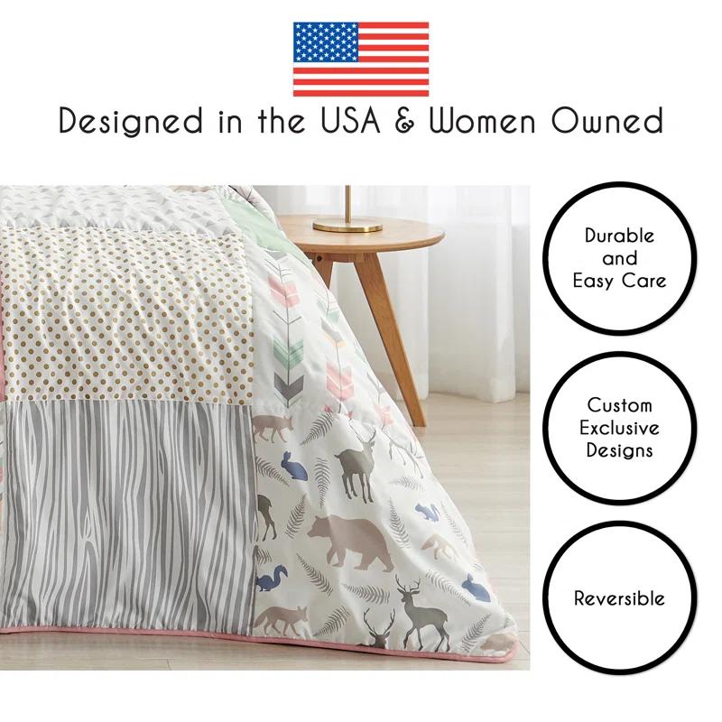 Sweet Jojo Designs Woodsy Microfiber Comforter Set