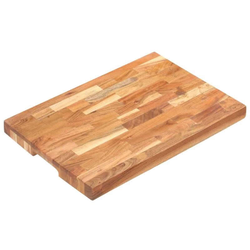 vidaXL VidaXL Chopping Board Cutting Board Kitchen Worktop Saver Solid Wood Acacia