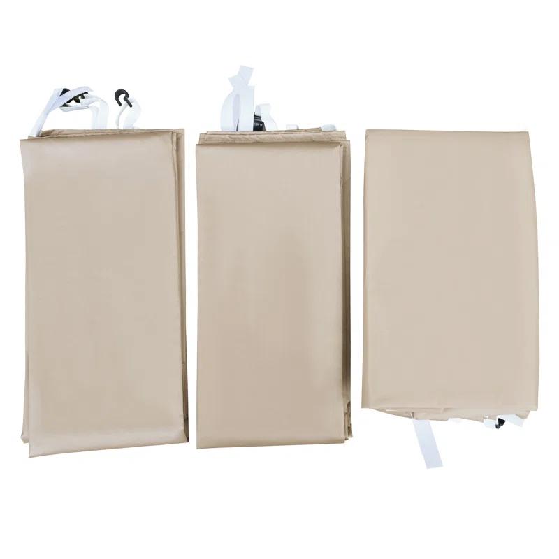 GROUPES 10X30 Pop Up Canopy With Sidewalls, Heavy Duty Outdoor Party Tent With Wheeled Bag, For Patio,Wedding, Backyard