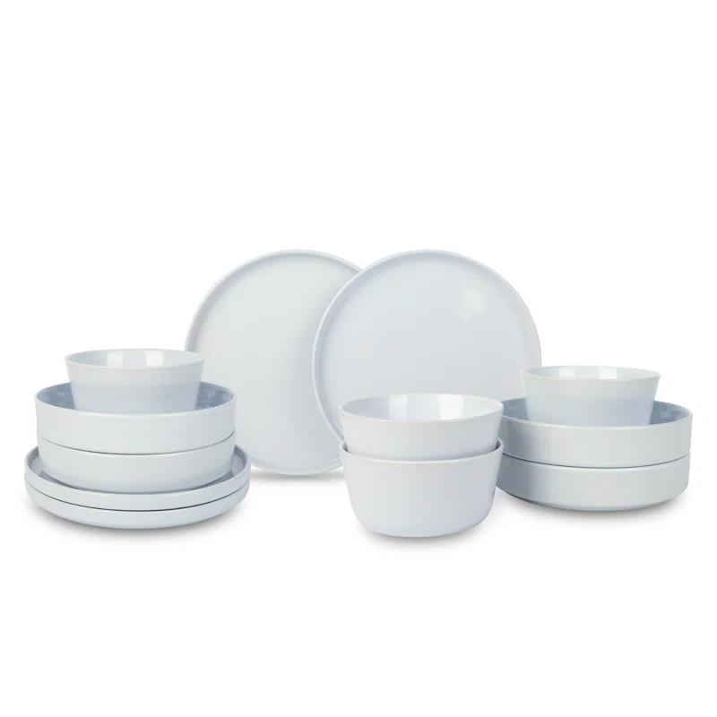 Celina 12-Piece Dinnerware Set Stoneware