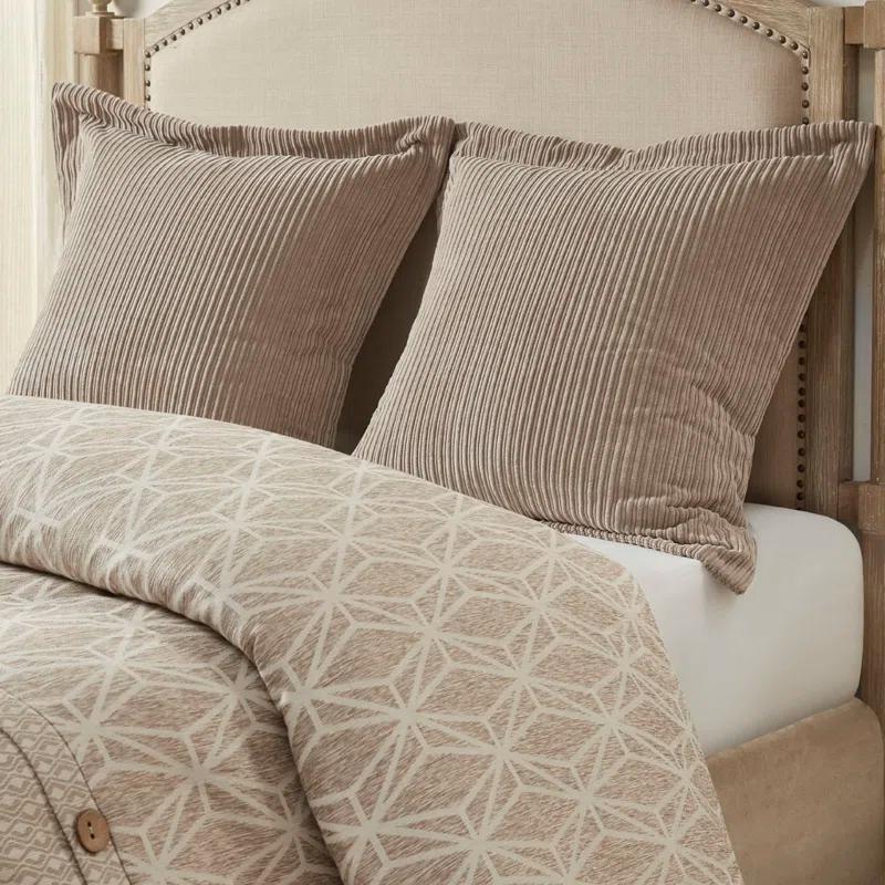 Madison Park Signature Madison Park Signature Grace Geometric Oversized Jacquard Comforter Set