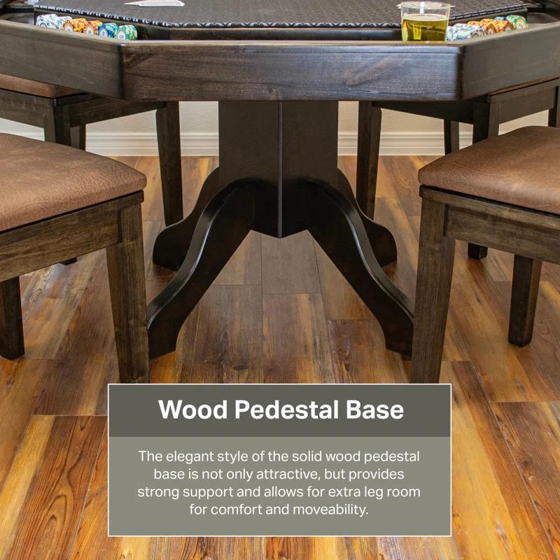American Furniture Classics American Furniture Classics 54'' 8 - Player Poker Table