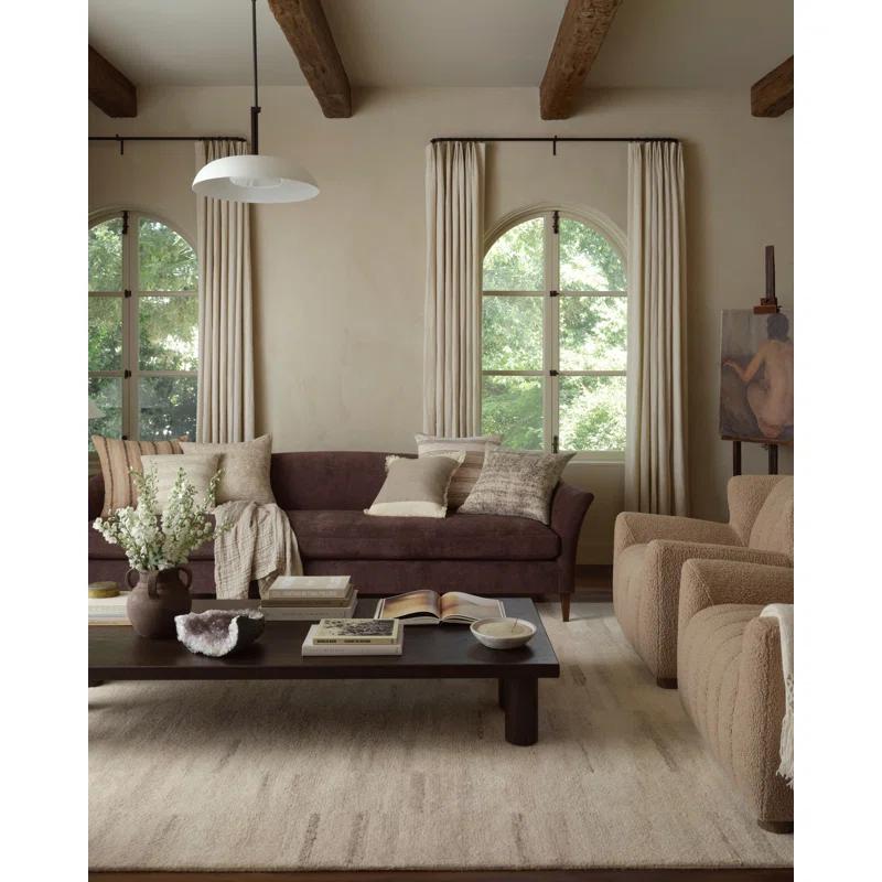 Amber Lewis x Loloi Amber Lewis x Loloi Rocky Natural / Fog Area Rug