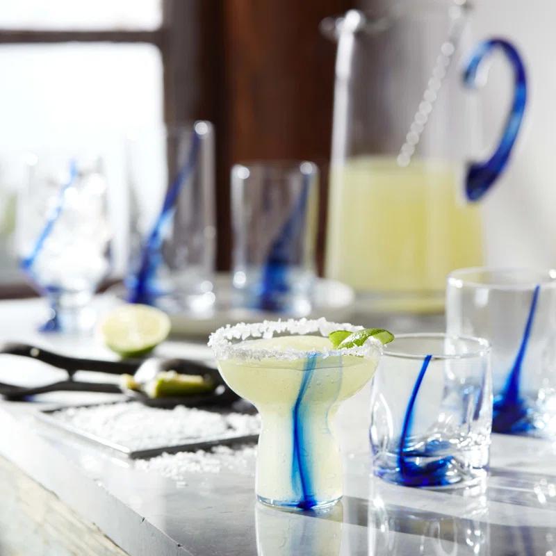 Blue Ribbon Libbey Impressions Rocks Glasses (Set of 8)