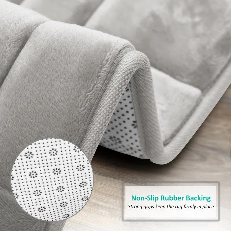 Clara Clark Memory Foam Bath Rug