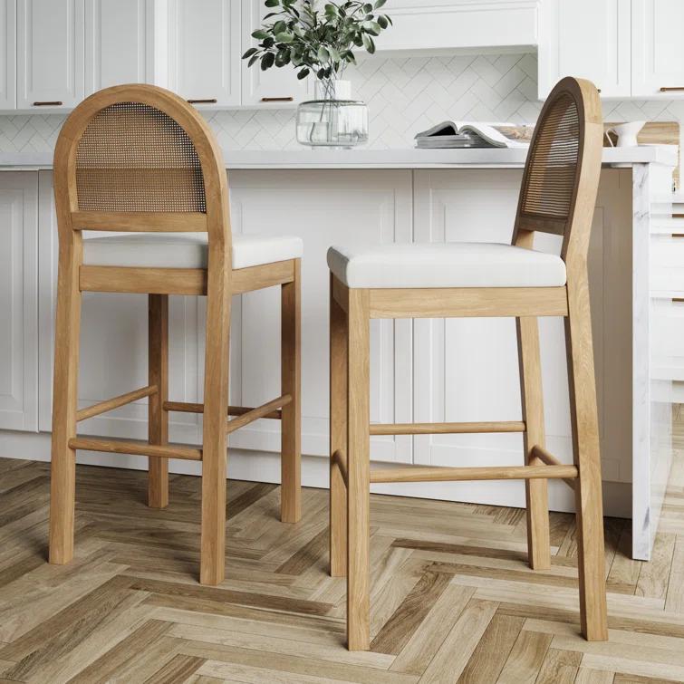 Nathan James Boucle Counter Stool