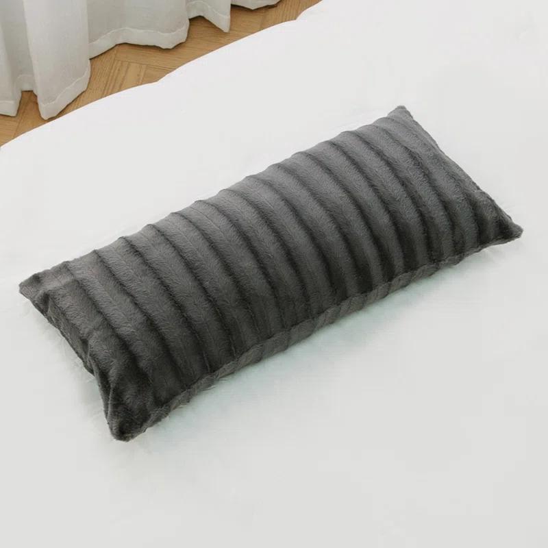 Faux Fur Throw Pillow
