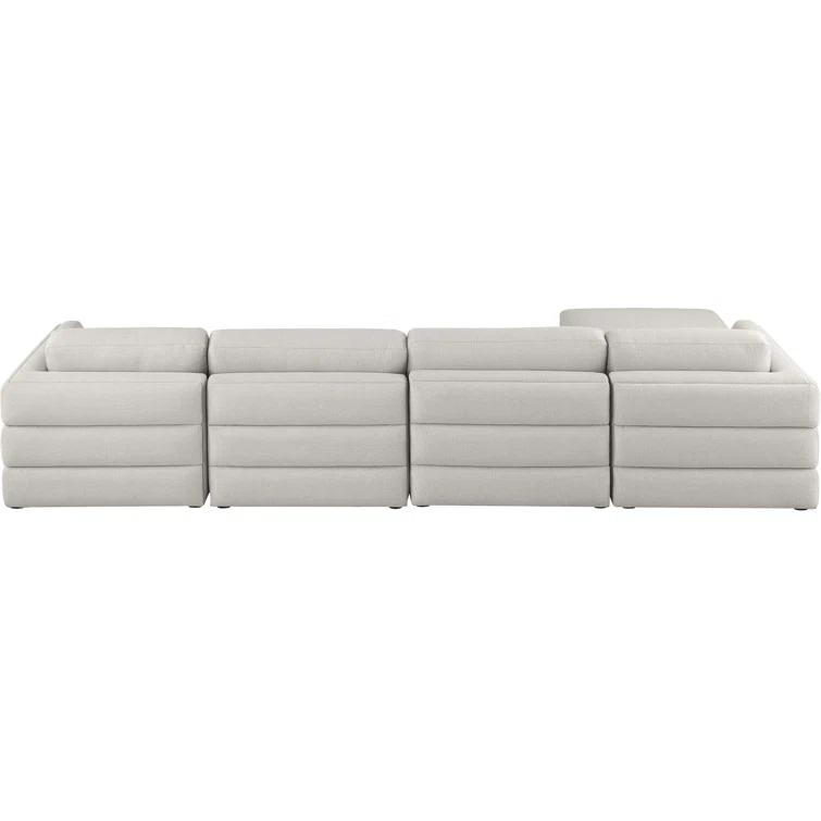 Wrought Studio™ Howardine 5 - Piece Upholstered Sectional