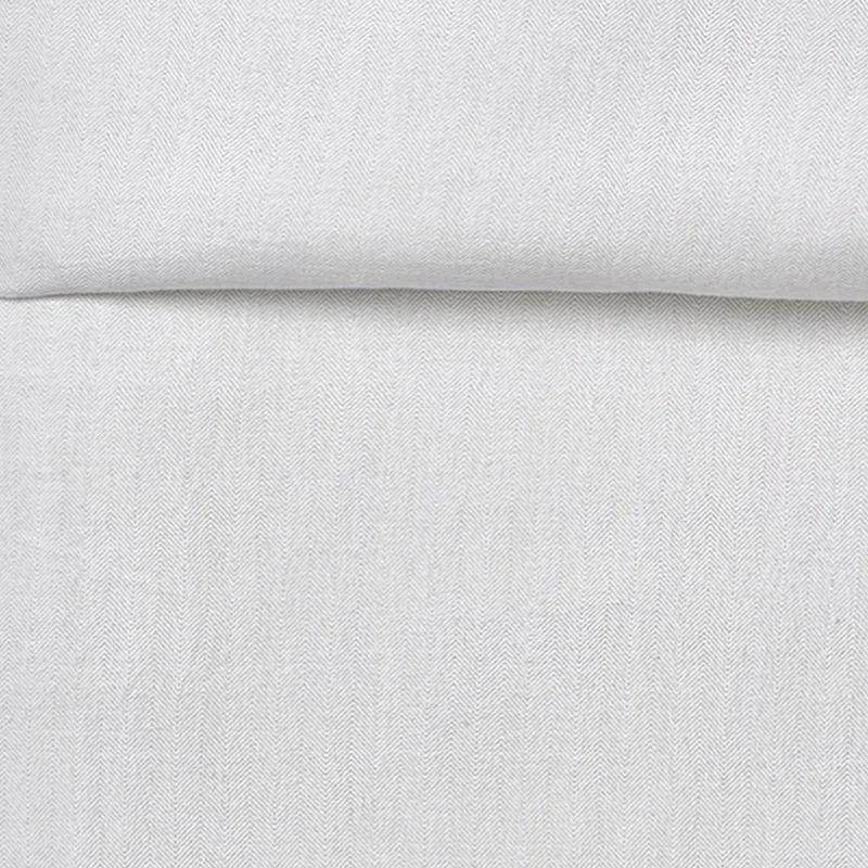 London Fog London Fog Herringbone Flannel Duvet Cover Set