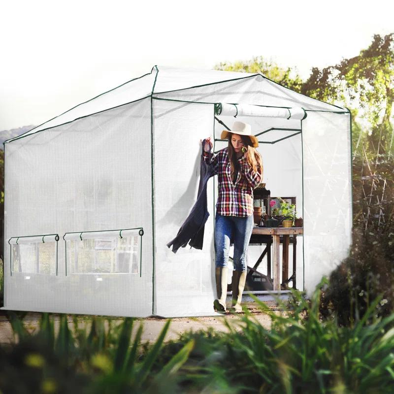 EAGLE PEAK Pop Up Greenhouse 8' W x 12' D Greenhouse