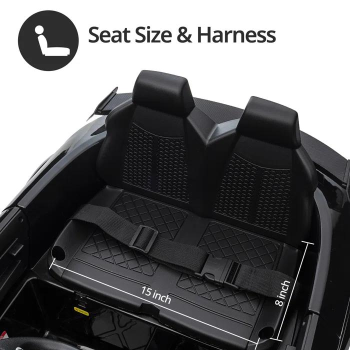 Outfunny Electric Car for Kids, Licensed Audi 6V Ride on Toy Car for Toddlers with Remote, Bluetooth