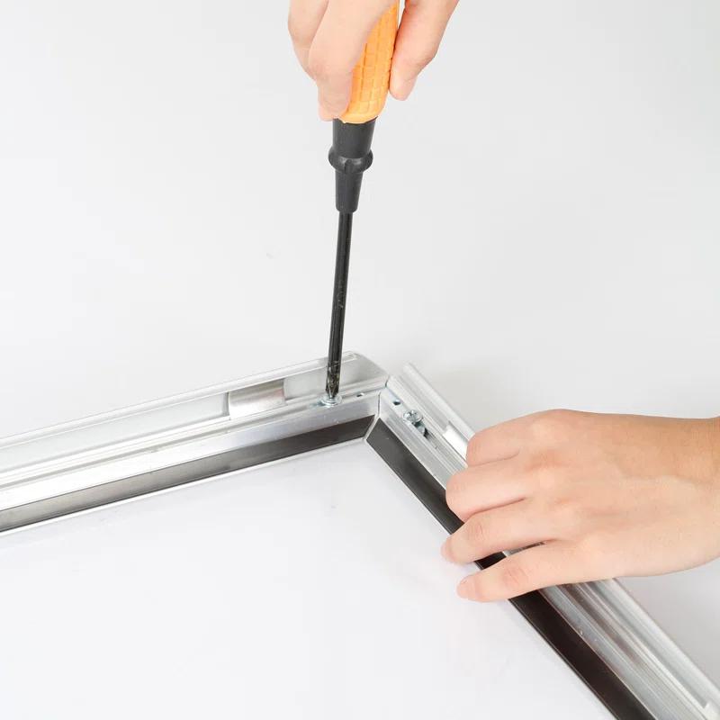 MT Displays UCN255-CS-P Metal Beveled Picture Frame