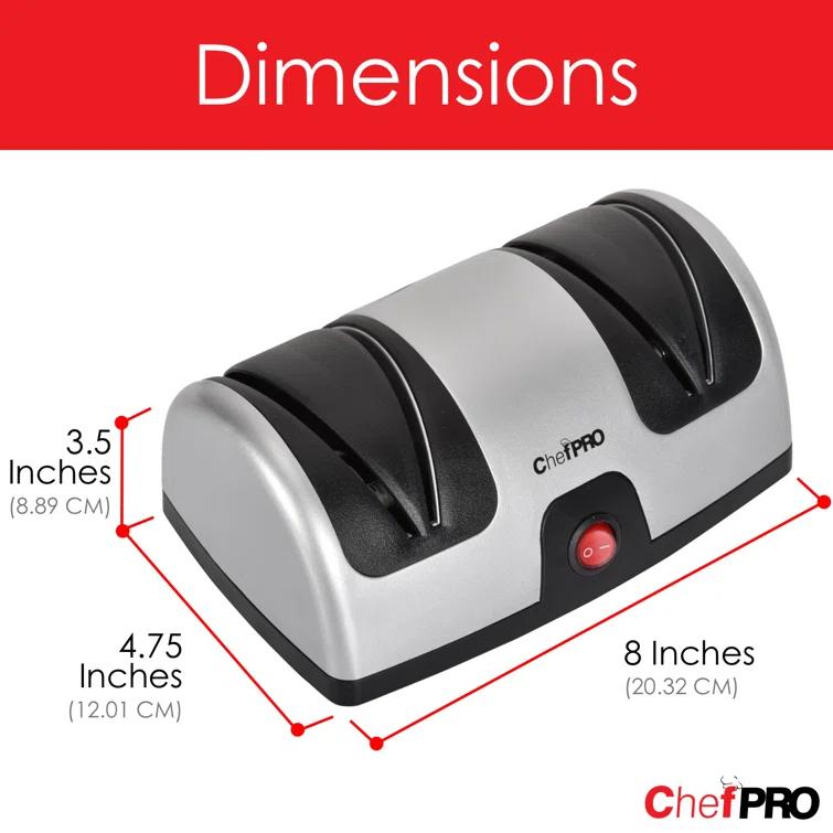 Chef Pro Chef Pro 2 Stages Electric Knife Sharpener