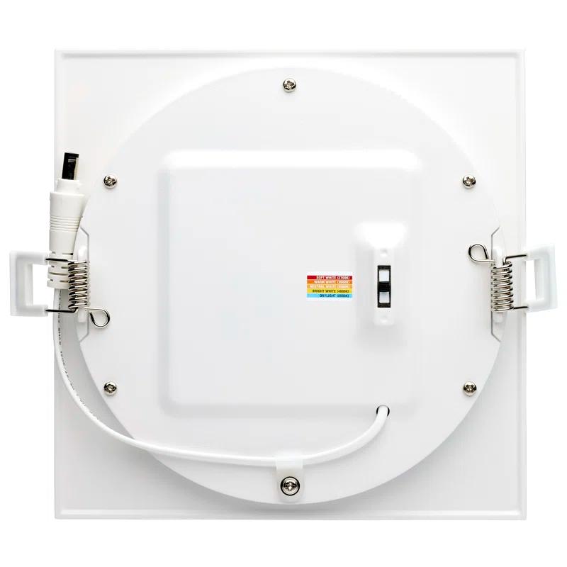 Satco S11830 6.69'' Selectable Color Temperature Dimmable Air-Tight IC Rated LED Canless Recessed Lighting Kit