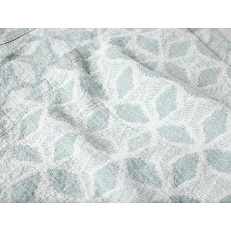 Coyuchi Palomar Organic Jacquard Throw Blanket