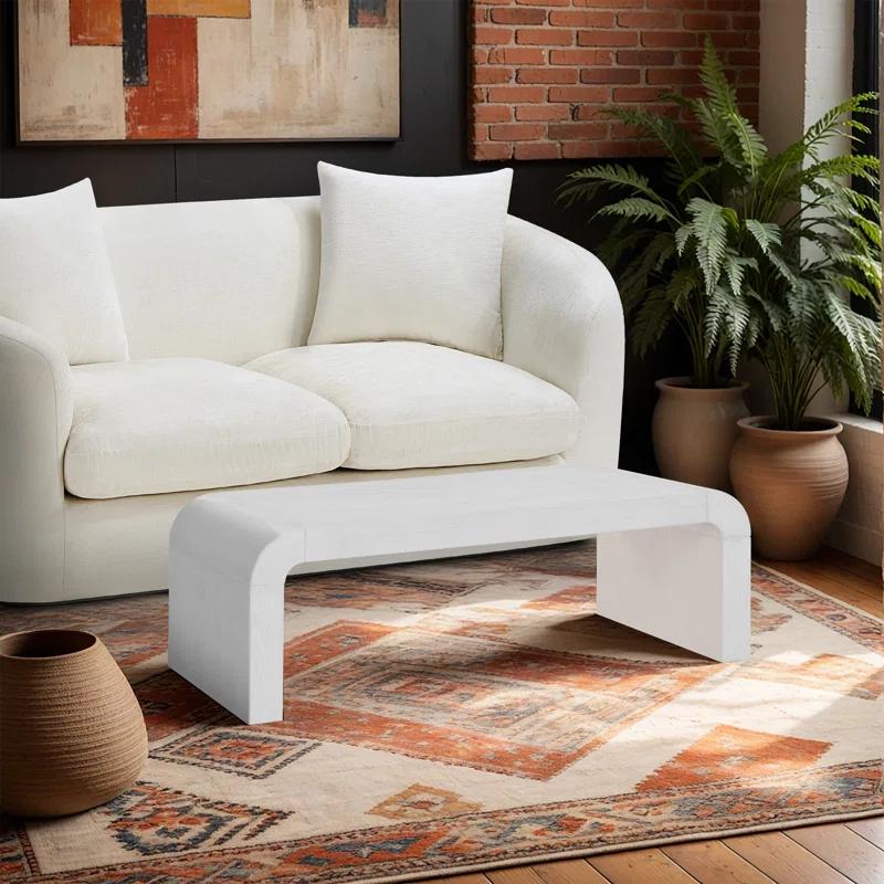 Meridian Furniture USA Toulon Oak Veneer Coffee Table