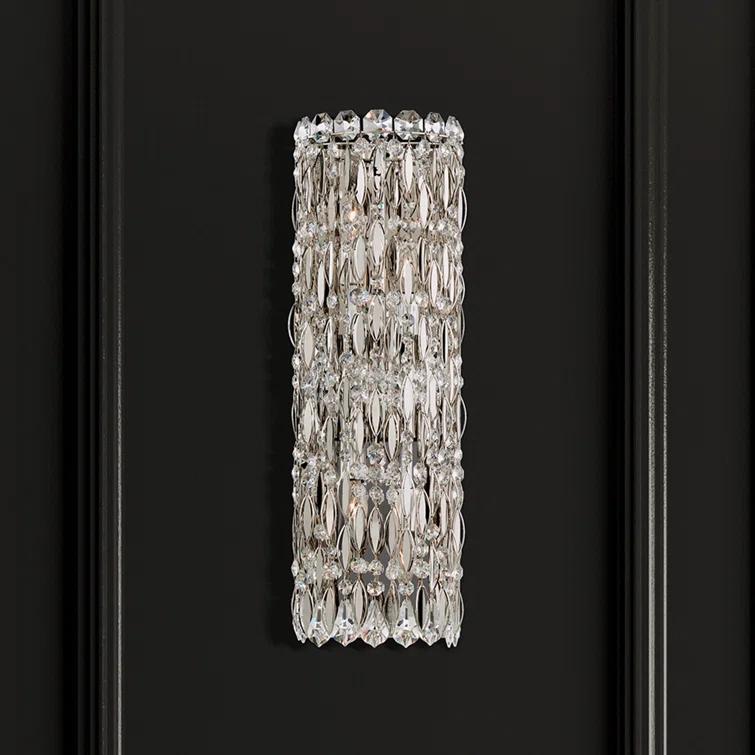 Schonbek Sarella Aluminum Flush Mounted Sconce