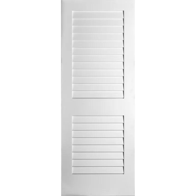 Trimlite Primed Plantation Louver Interior Door Slab