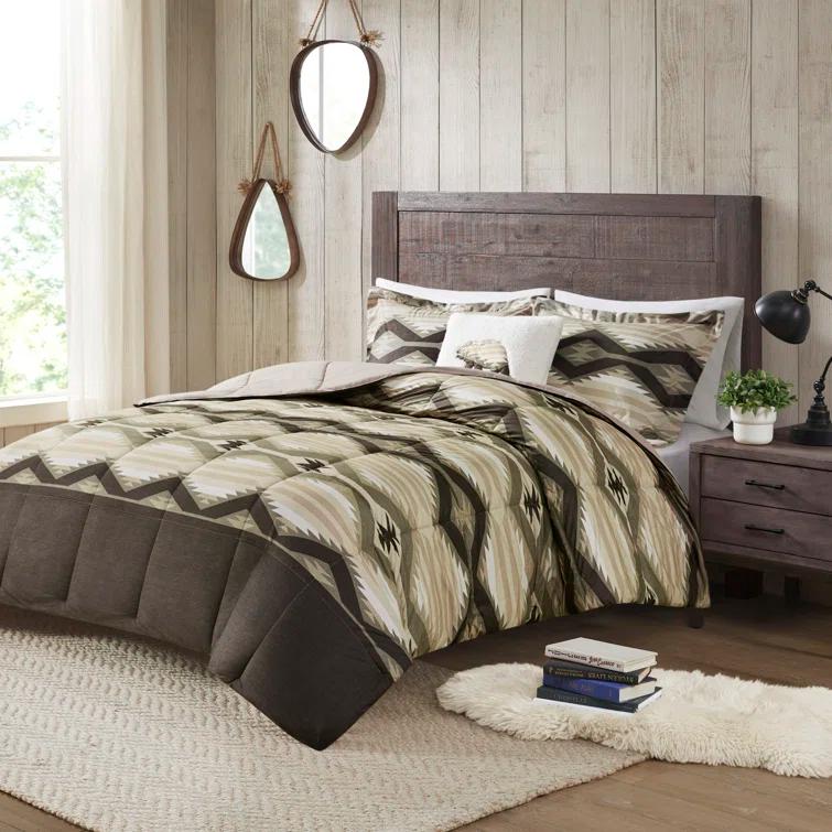 Woolrich Woolrich Emmet Creek Down Alternative Comforter Set with Throw Pillow