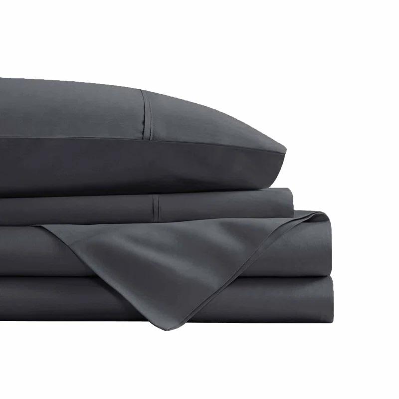 Cathay Home, Inc 1800 Series Smart Storage Pocket Microfiber Sheet Set