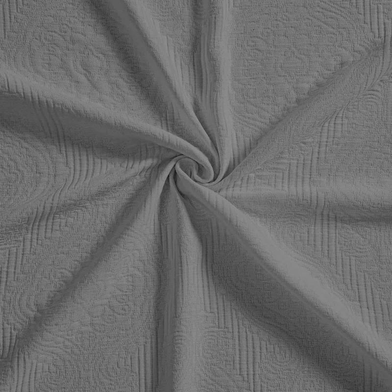 Superior Superior Florin Matelasse Jacquard Scrolling Medallion Cotton Bedspread Set With Pillow Shams