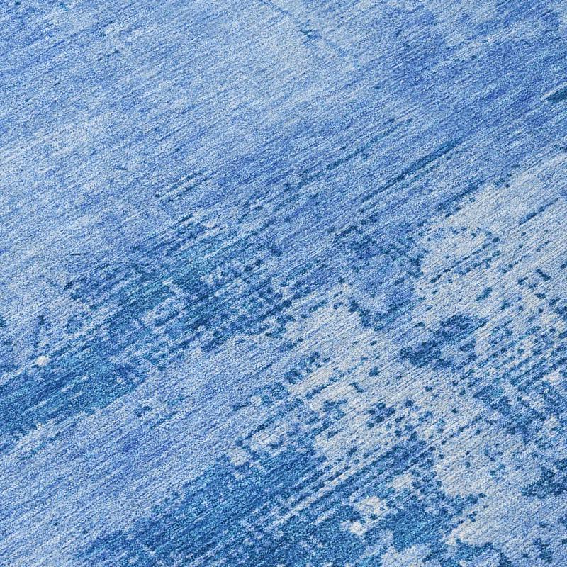 Machine Washable Indoor/Outdoor Chayden ACN1062 Navy Rug