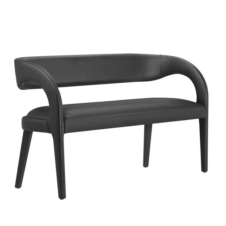 Modway Modway Pinnacle Vegan Leather Accent Bench