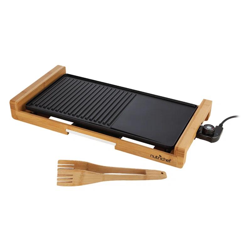 NutriChef NutriChef 2.95'' Smokeless Non Stick Electric Grill