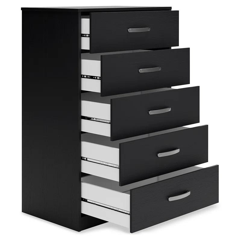 Latitude Run® Dymone 29.88'' W 5 - Drawer Dresser