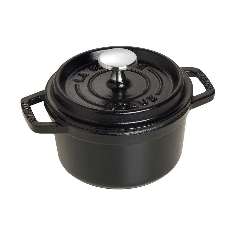 Staub ® 5.5-Qt Matte Black Cocotte