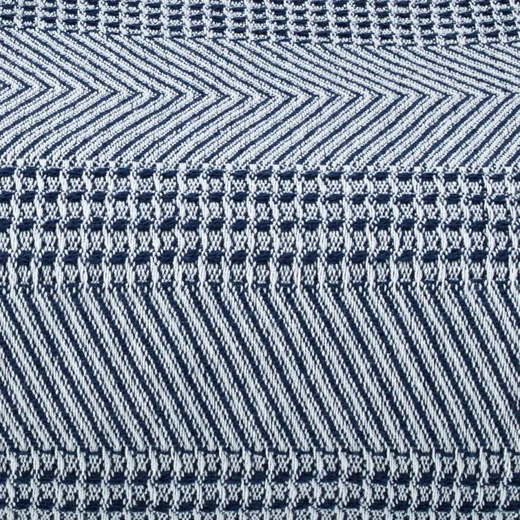 Nautica Raeford Nautica Chevron Stripe Cotton Blanket