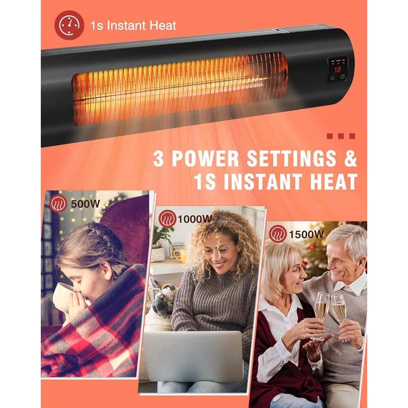 Electric Ceiling Mounted Patio Heater