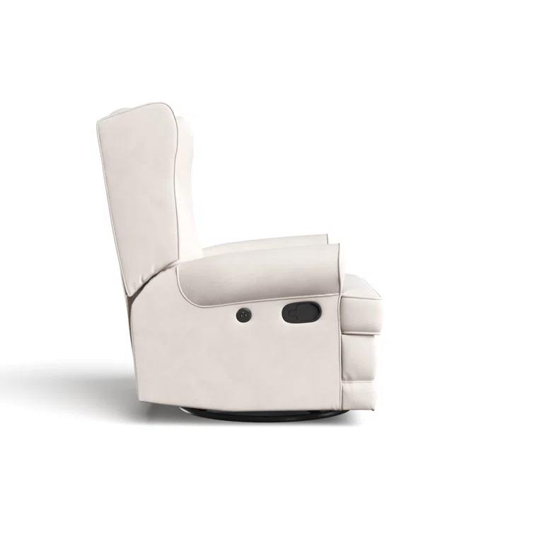 Serenity Swivel Reclining Glider with USB
