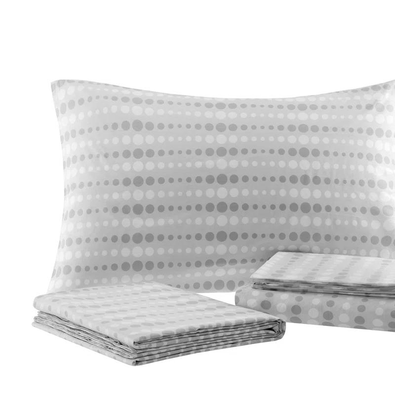 Madison Park Essentials Knowles Comforter Set with Cotton Bed Sheets