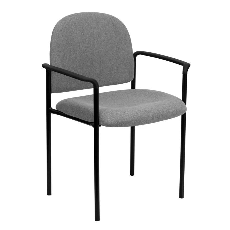 Flash Furniture Prather Tania Comfort Vinyl Upholstered Stackable Side Reception Chair by Flash Furniture