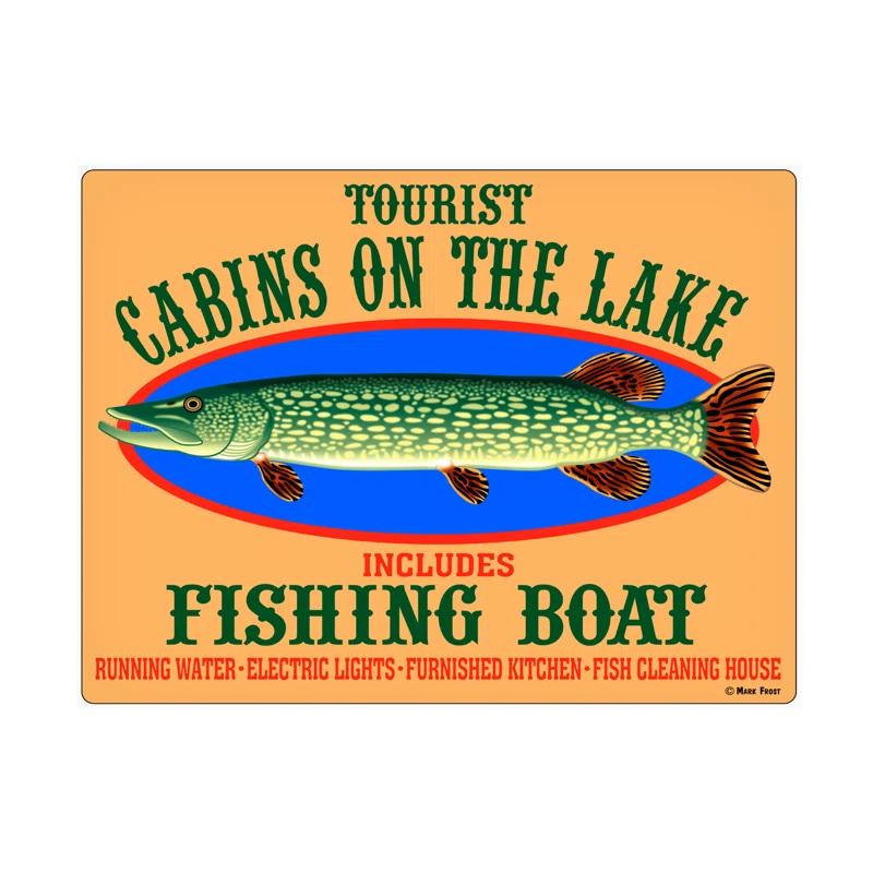 Loon Peak® " Tourist Cabins On The Lake " by Mark Frost
