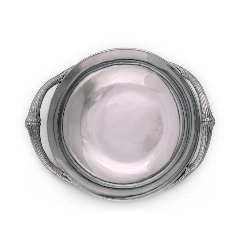 Arthur Court Designs Arthur Court Designs Antler Aluminum Serving Bowl