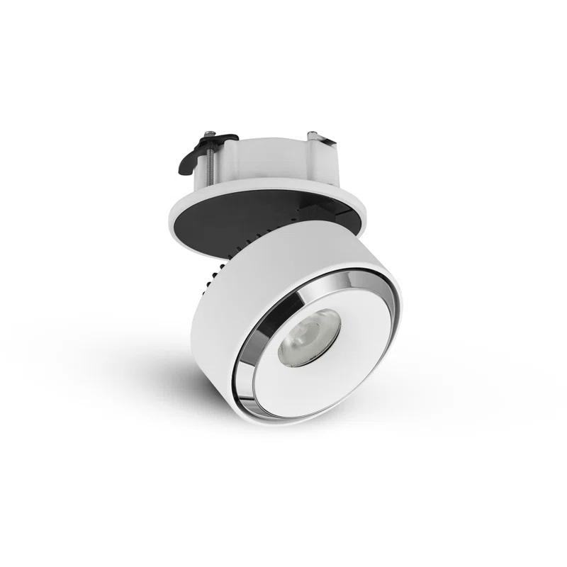 Orbit Integrated LED ETL Certified Flush Mounted Adjustable Downlight, Beam Angle 36