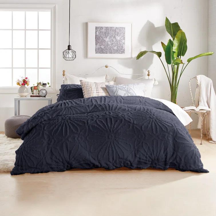 Peri Home Peri Home Chenille Medallion 3 Piece Comforter Set