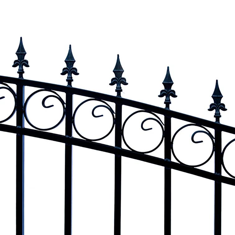 ALEKO London Black Metal Gate