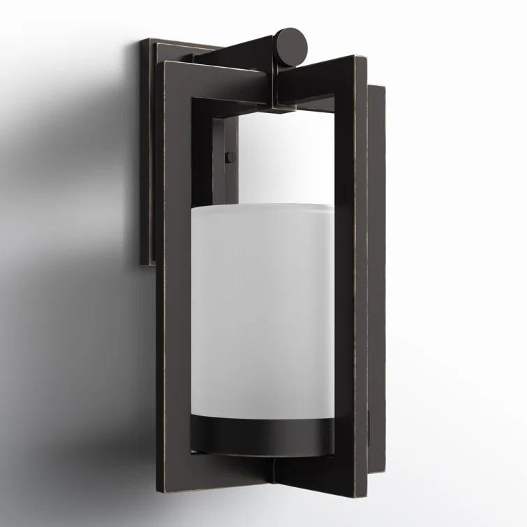 Melvin Single Light Outdoor Aluminum Wall Light