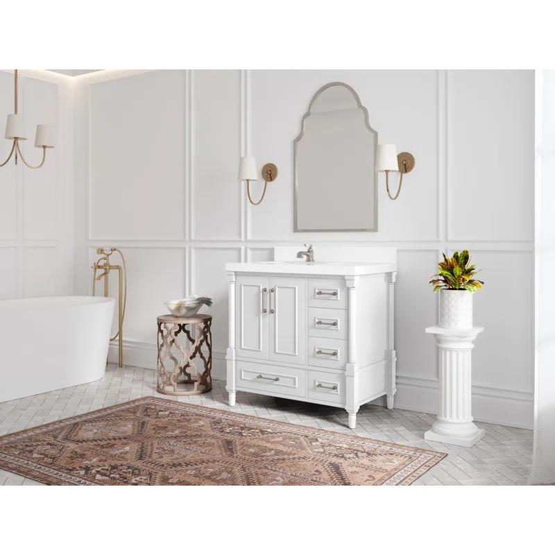 Willow Collections Aberdeen 36'' Single Bathroom Vanity with Top