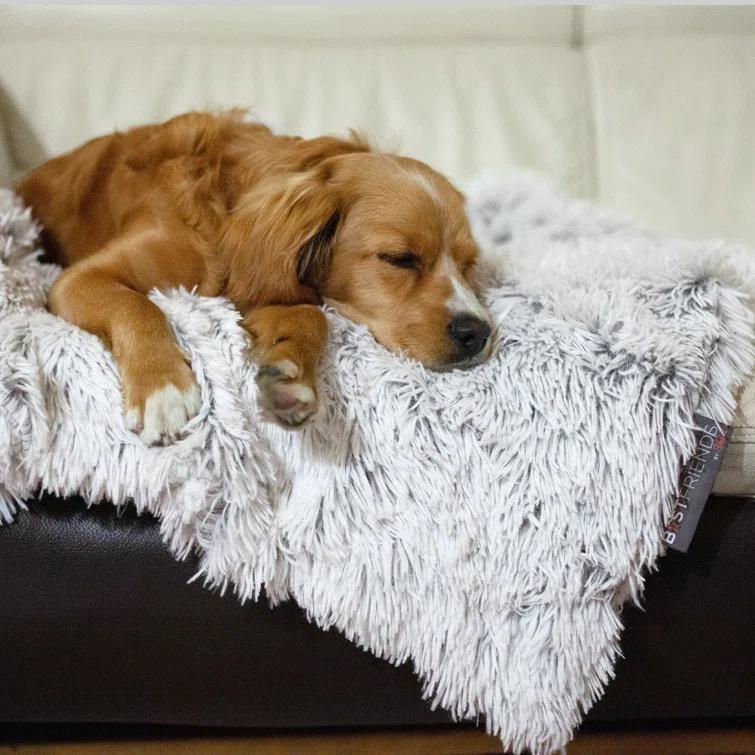 Best Friends By Sheri Best Friends by Sheri Calming Shag Fur Pet Throw Blanket
