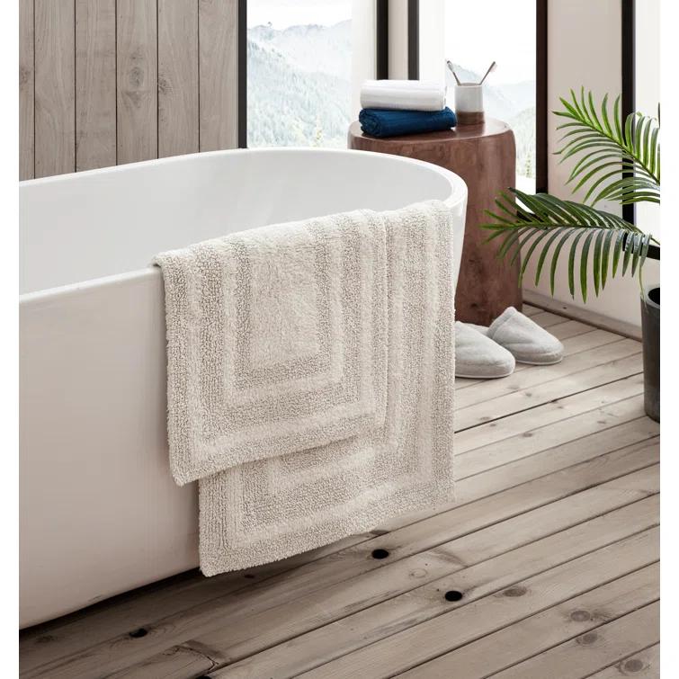 Eddie Bauer Bath Tufted Logan Cotton 2 Piece Bath Rug Set